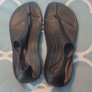 CROCS Women's Dark Gray Sandals